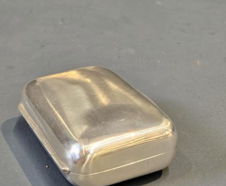 Rare Victorian Silver Soap Box - Image 3