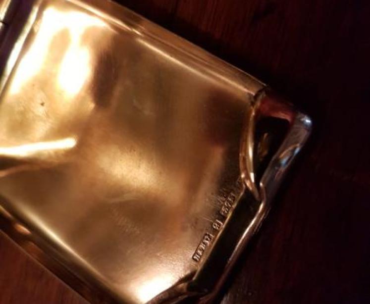 Imaculate George V 9ct Gold Vesta Case - Image 3