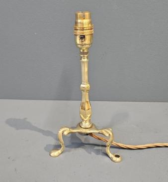Edwardian Brass Pullman Lamp