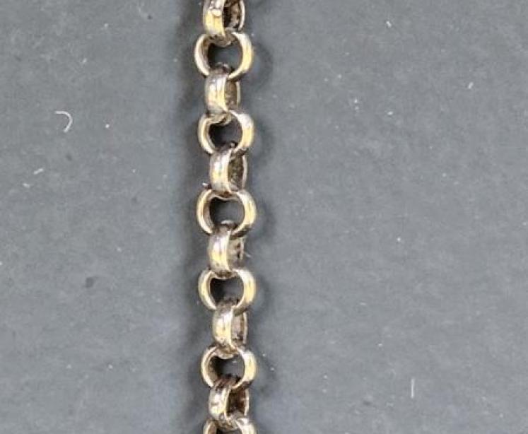 Silver and Enamel Italian Red Wine Label - Image 3