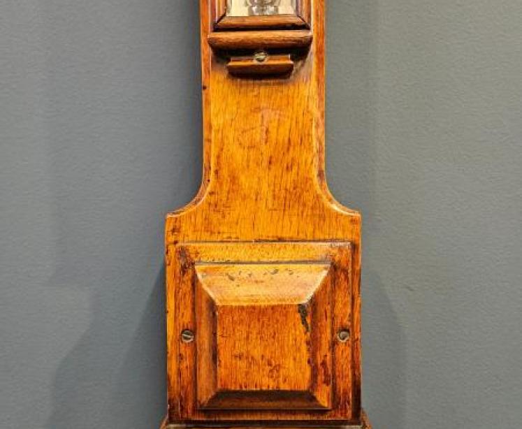 Victorian Oak Admiral Fitzroy Storm Barometer - Image 4