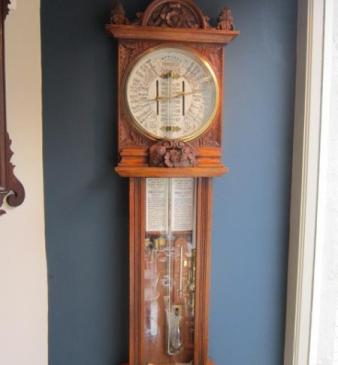 Rare Victorian Polytechnic Admiral Barometer