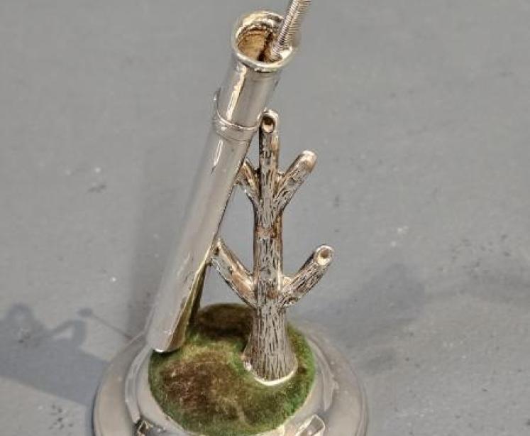 Silver Golf Bag Pin Cushion - Image 3