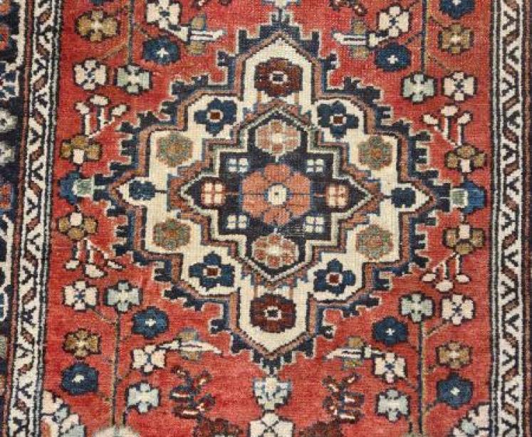 8.5 Foot Persian Pure Wool Runner - Image 4