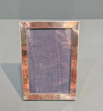 George V Polished Silver Photo Frame 