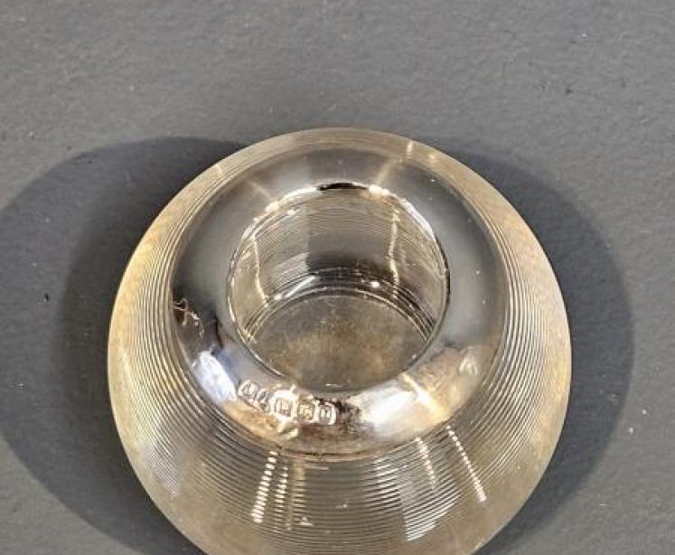 George V Silver and Crystal Match Striker - Image 5