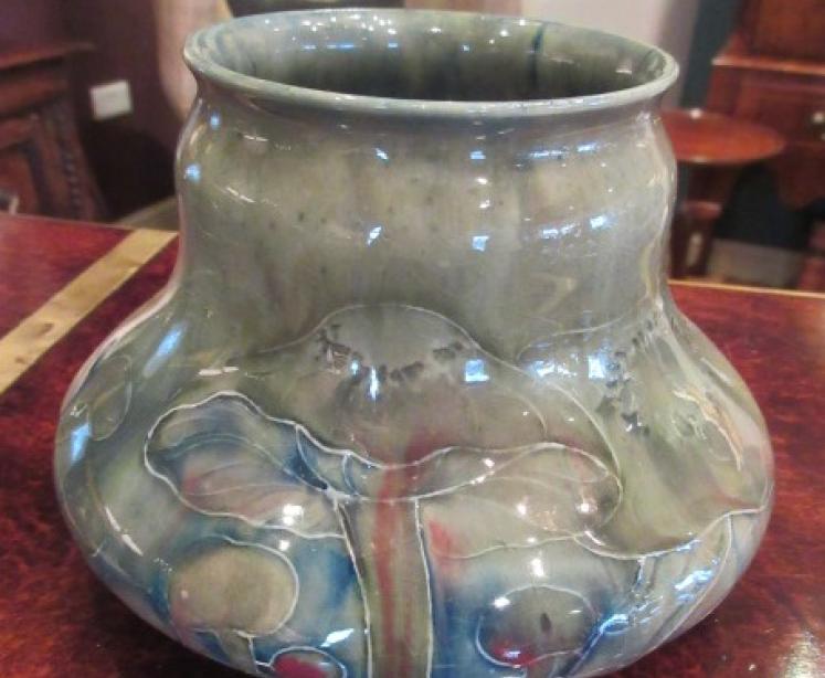 Arts & Crafts Period Moorcroft for Liberty Shaped Vase - Image 1