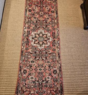 Antique Persian Wool Runner Rug