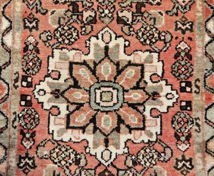 Antique Persian Wool Runner Rug - Image 2