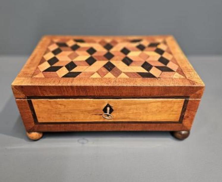 Regency Parquetry Box - Image 1