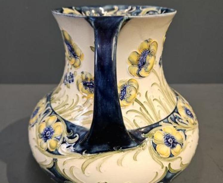 Moorcroft Macintyre Poppies Twin Handle Vase - Image 5