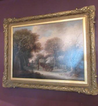 19th Century Oil on Canvas Painting by John Partington