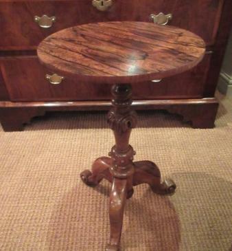 William IV Period Rosewood Wine Table