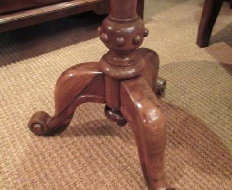 William IV Period Rosewood Wine Table - Image 4