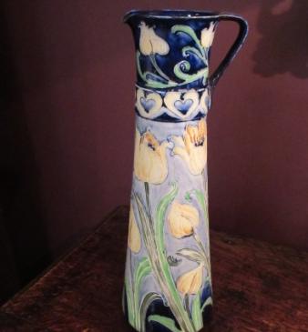 Art Nouveau McIntyre Moorcroft Tulips Ewer