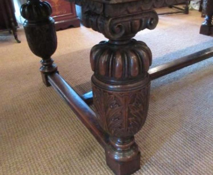 Stunning George II Period Oak Refectory Table - Image 4