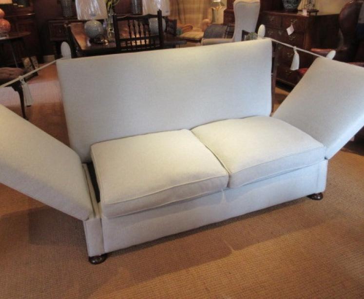 High Quality Edwardian Period 'Knowl' Settee - Image 2