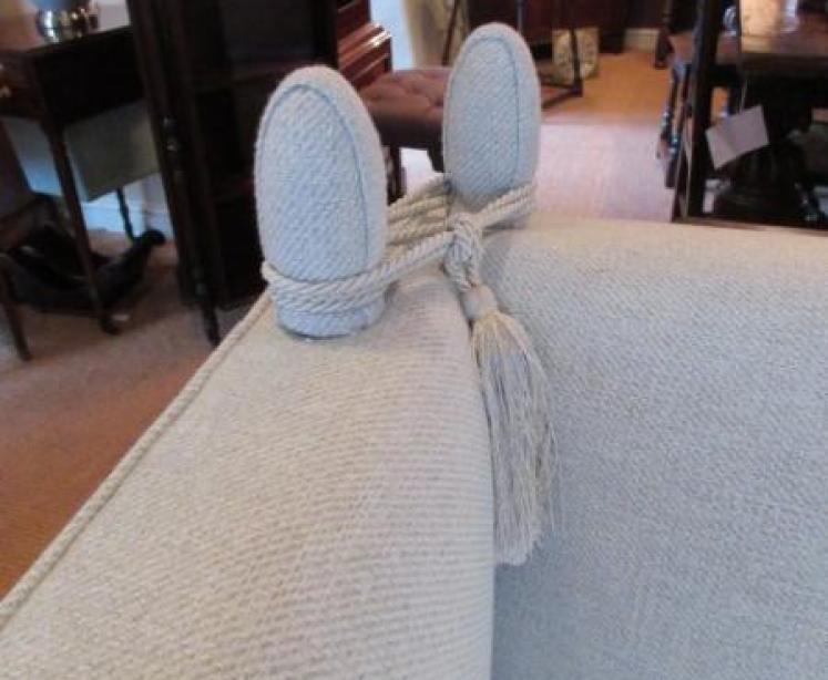 High Quality Edwardian Period 'Knowl' Settee - Image 4