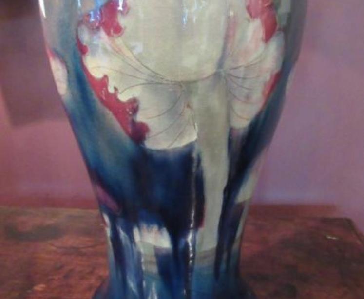 Large Moorcroft Claremont Baluster Shaped Vase - Image 2
