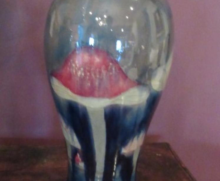 Large Moorcroft Claremont Baluster Shaped Vase - Image 3