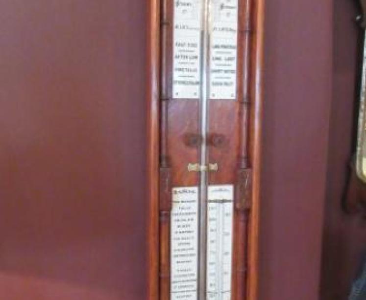Late 19th Century Manchester Admiral Fitzroy Barometer - Image 1