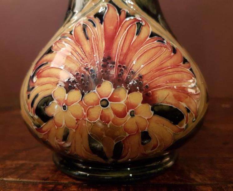 Early Moorcroft Cornflower Shaped Vase - Image 2