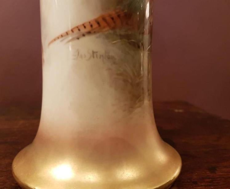 Royal Worcester James Stinton Vase - Image 5