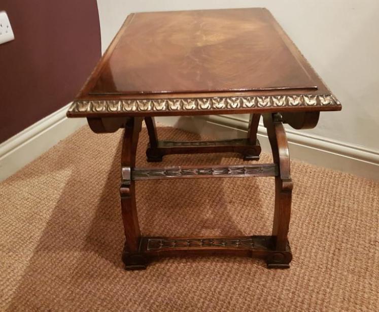 Late Victorian Walnut Lamp Table or Occasional Table - Image 5