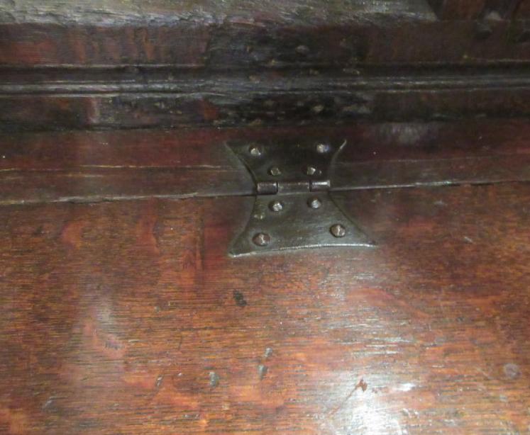 Very Original George II Period Oak High Backed Settle - Image 3