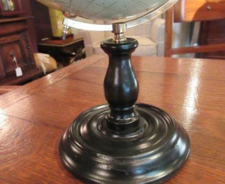 Phillip's of London 8" Paper Mache Terrestrial Globe - Image 3