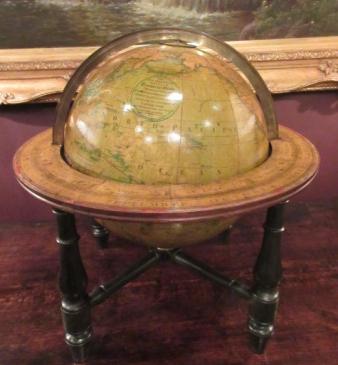 Superb 19th Century 12" Celestial & Terrestrial Globe