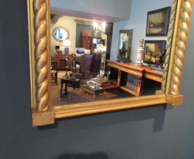 Regency Period Timber Gilt Wall Mirror - Image 4