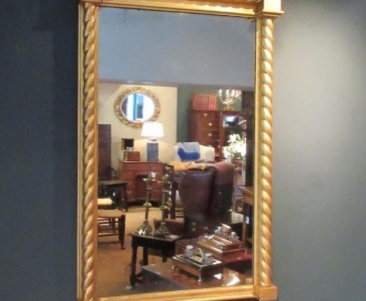 Regency Period Timber Gilt Wall Mirror - Image 5