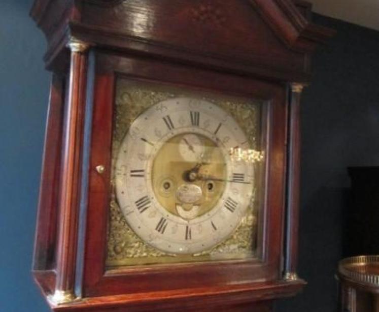 Fine George II Worcester 8 Day Longcase Clock - Image 1