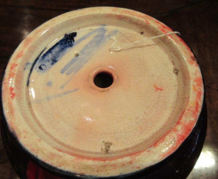 Moorcroft Cornflower Flambe Glazed Exhibition Vase - Image 4