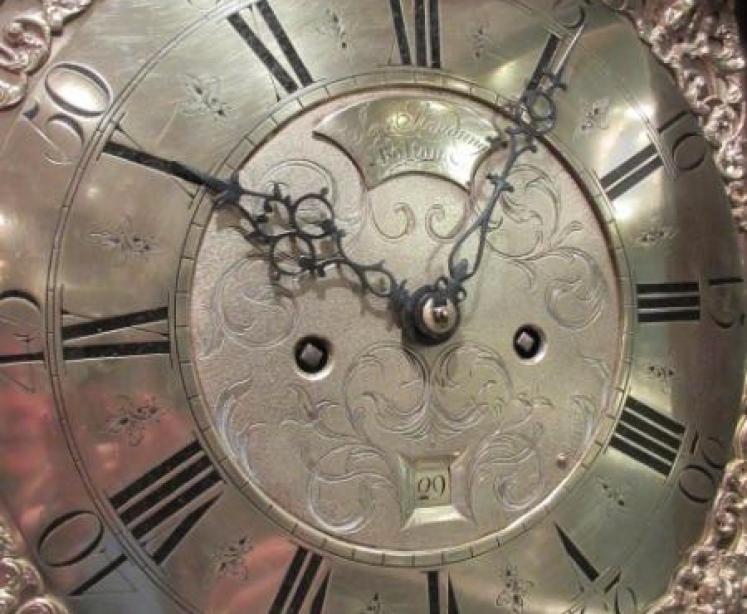 Mid Georgian Period Oak 'Cottage' Longcase Clock - Image 3