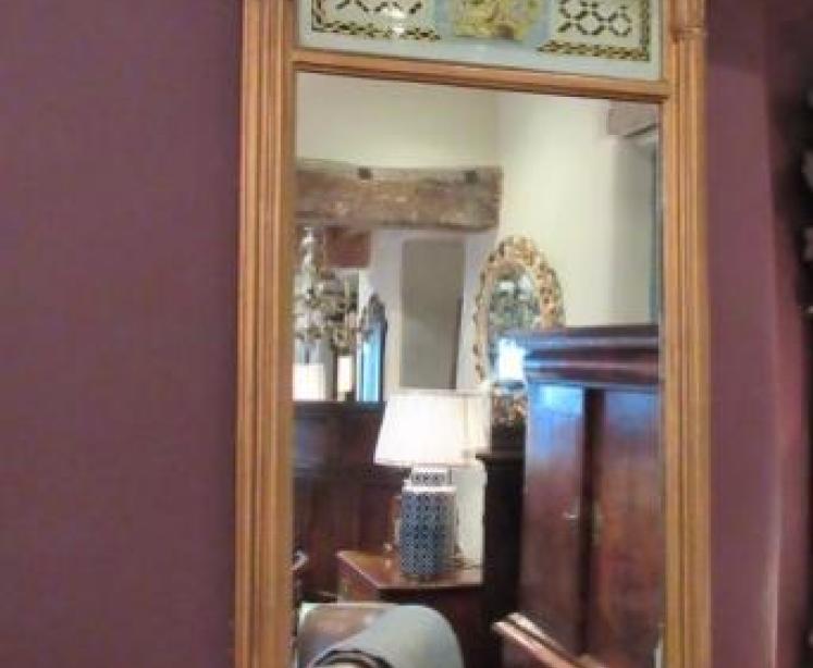 Regency Period Timber & Plaster Gilt Mirror - Image 1