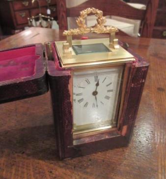 Fine 19th Century Gilt Brass Cased Carriage Clock