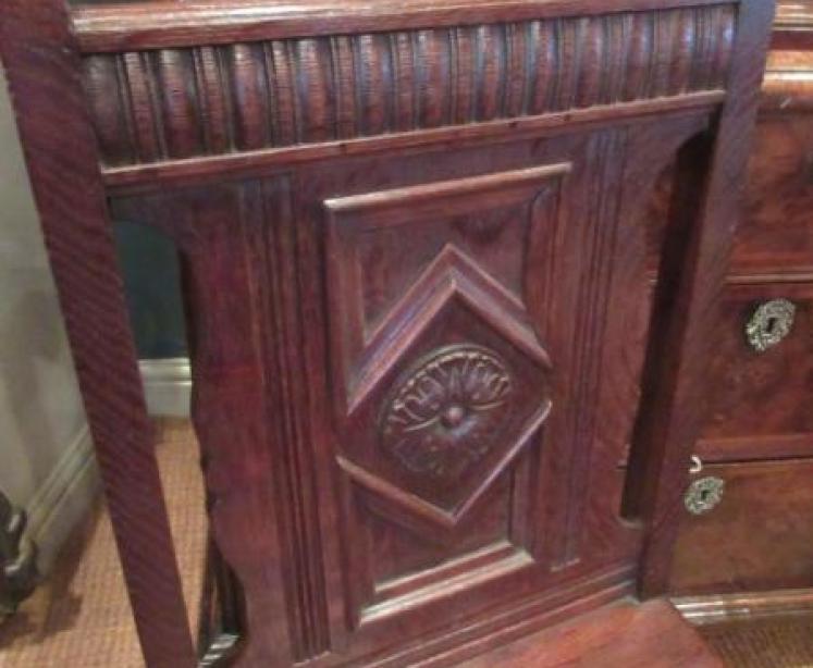 Set of Late 19th Century Arts & Crafts Folding Library Steps - Image 2