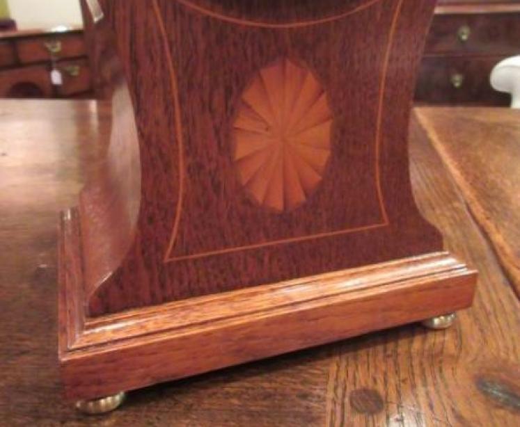 High Quality Victorian Inlaid Striking Mantel Clock - Image 3