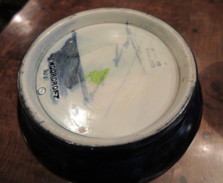 Moorcroft Wisteria Flared Neck Vase - Image 4