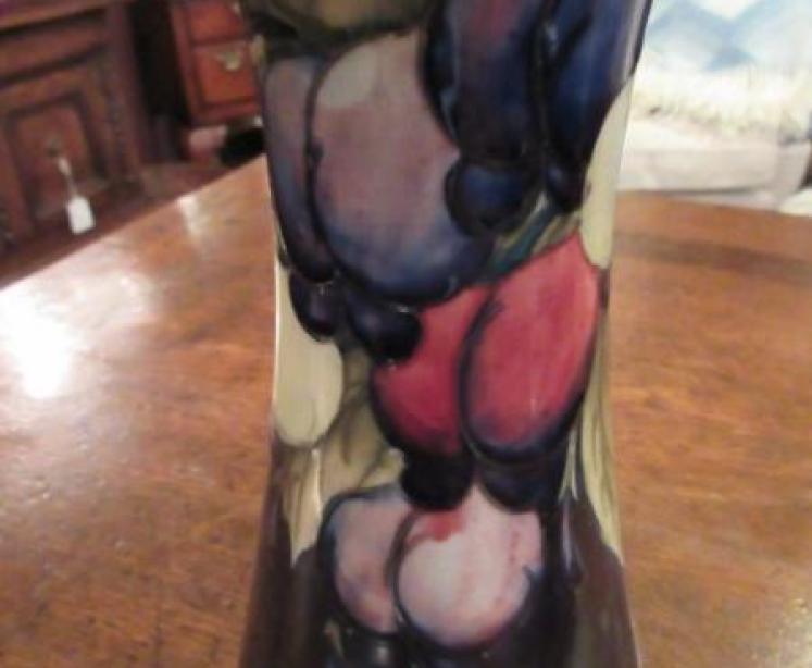 Moorcroft Wisteria Flared Neck Vase - Image 5