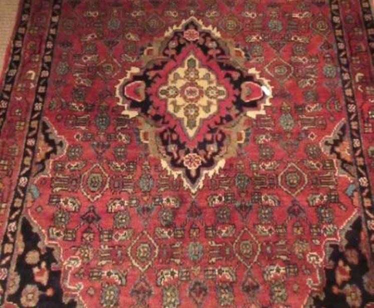 Old Persian Long Wool Rug - Image 2