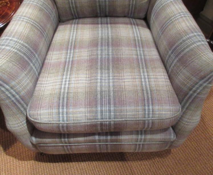 Late 19th Century Upholstered Club Armchair - Image 5