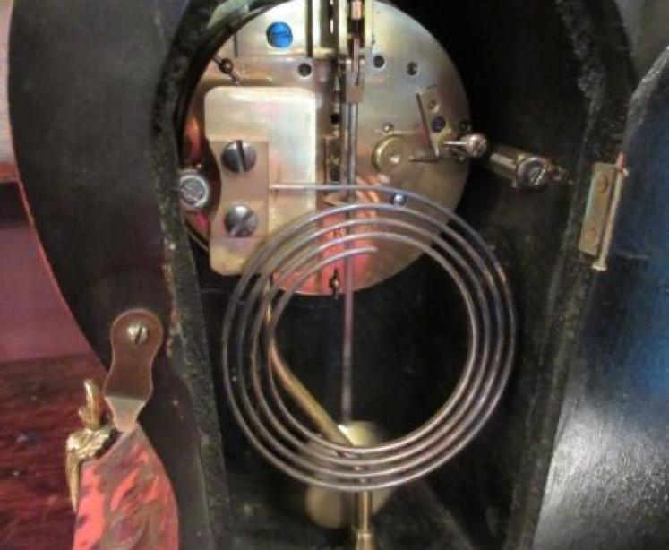 19th Century French Boulle Striking Mantel Clock - Image 3