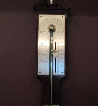 Fine George III Period London Stick Barometer