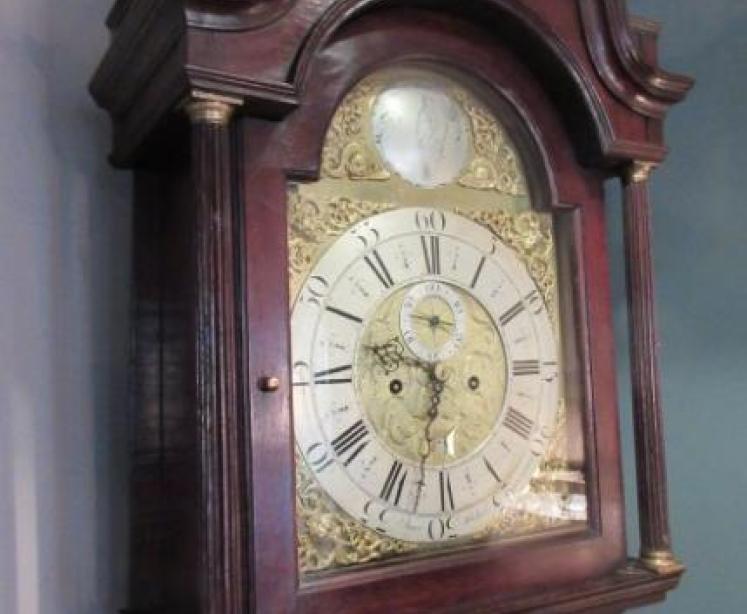 Impressive Mid Georgian 8 Day Rochdale Longcase Clock - Image 1