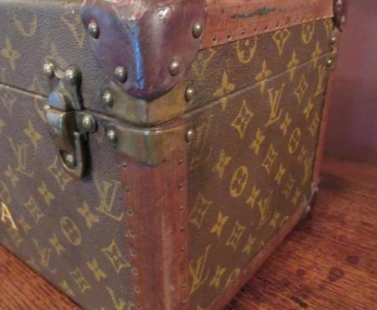 1930's Louis Vuitton Leather Vanity Case - Image 3