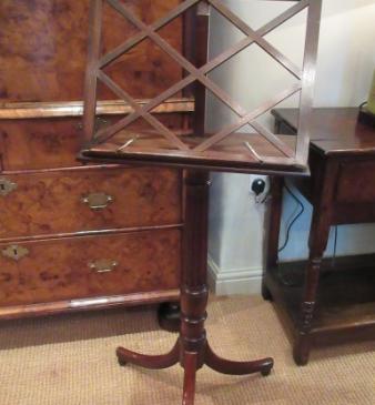 Regency Period Rise & Fall Music Stand.c.1830
