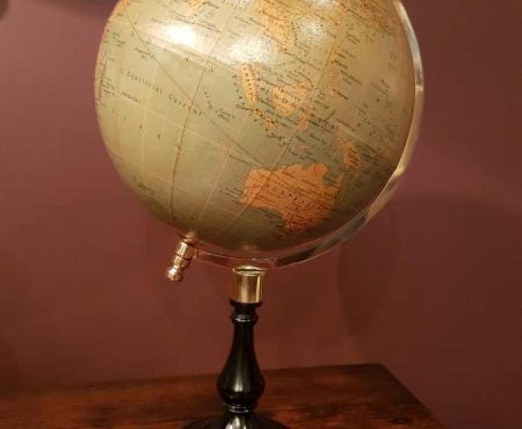 Phillip's of London 6" Paper Mache Library Globe - Image 5